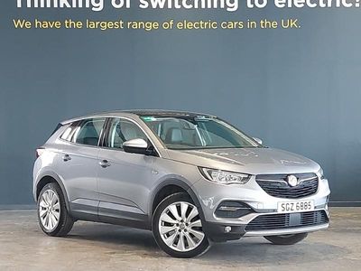 Used Vauxhall Grandland X Elite 130 HP (95 kW) 2020 Grey SUV