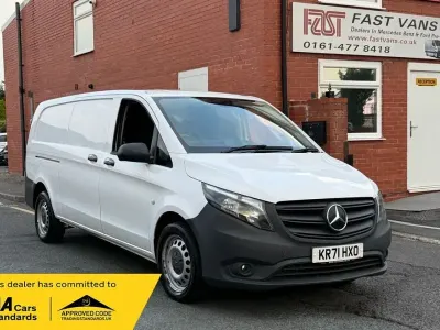 Used Mercedes Vito Progressive 160 HP (117 kW) 2021 White Van
