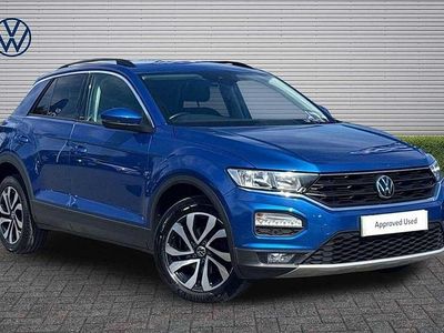 Used VW T-Roc Active 150 HP (110 kW) 2021 Blue SUV