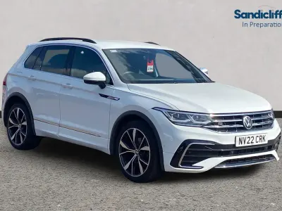 Used VW Tiguan R-line 150 HP (110 kW) 2022 White SUV