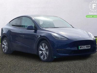 Used Tesla Model Y Long Range AWD 85 kW (116 HP) 2022 Blue SUV
