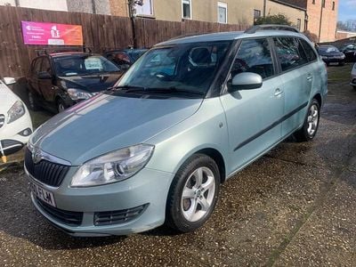 Begagnad Skoda Fabia SE 105 HK (77 kW) 2010 Grön Kombi