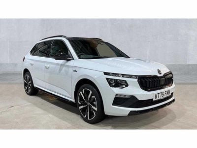 Used Skoda Kamiq Monte Carlo 110 HP (80 kW) 2026 Moon white metallic SUV