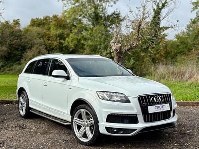 Used Audi Q7 S-line plus 245 HP (180 kW) 2014 White SUV