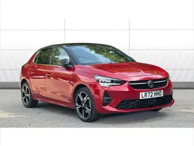 Used Vauxhall Corsa Ultimate 131 HP (96 kW) 2022 Red Hatchback