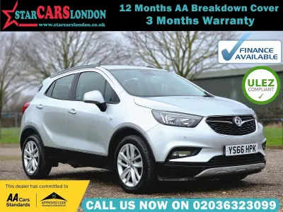 Used Vauxhall Mokka X Active 115 HP (84 kW) 2016 Silver SUV