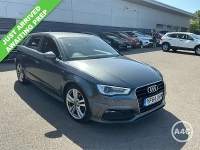 Used Audi A3 Sportback S-Line 110 HP (80 kW) 2014 Grey Hatchback