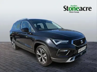 Käytetty Seat Ateca SE Technology 150 HP (110 kW) 2024 Musta Katumaasturi
