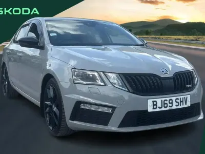 Used Skoda Octavia vRS 241 HP (177 kW) 2019 Grey Hatchback