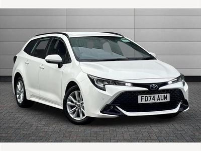White Used 2024 Toyota Corolla Sport Estate | £24,395 (Fair price)