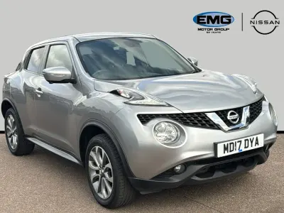 Used Nissan Juke Tekna 117 HP (86 kW) 2017 Silver SUV