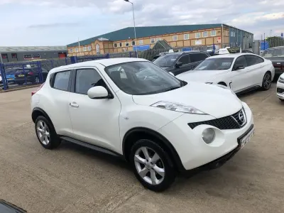 Usado Nissan Juke Acenta 2012 Blanco SUV