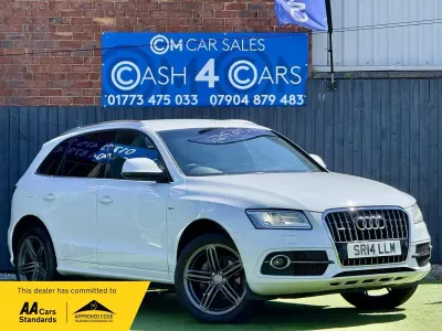 Used Audi Q5 S-line plus 2014 White SUV