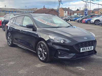 Used Ford Focus ST-Line 120 HP (88 kW) 2021 Black Estate