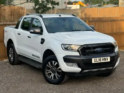 Used Ford Ranger Wildtrack 200 HP (147 kW) 2018 White Pickup