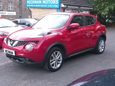 Used Nissan Juke N-Connecta 110 HP (80 kW) 2016 Red SUV