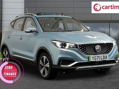 Used MG ZS Exclusive 105 kW (143 HP) 2021 Blue Hatchback