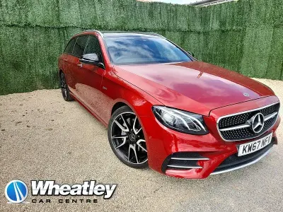 Used Mercedes E43 AMG AMG 396 HP (291 kW) 2018 Red Sedan