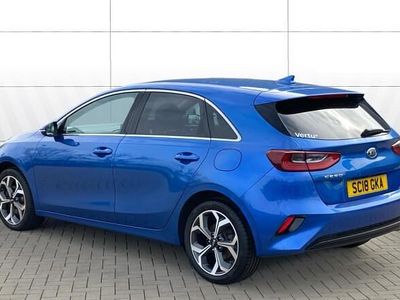 Used Kia Ceed 138 HP (101 kW) 2018 Blue Hatchback