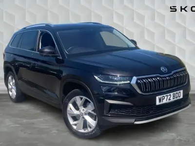 Used Skoda Kodiaq SE L Executive 187 HP (137 kW) 2022 Black magic pearl effect SUV