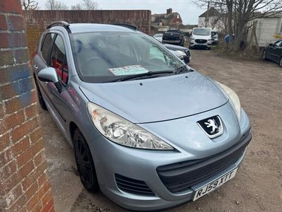 Blue Used 2009 Peugeot 207 S Estate | £2,995 (Expensive)