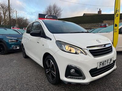 Used Peugeot 108 GT-line 2017 White Hatchback