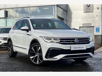 Used VW Tiguan R-line 150 HP (110 kW) 2023 White SUV