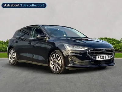 Used Ford Focus Titanium X 2025 Black Hatchback