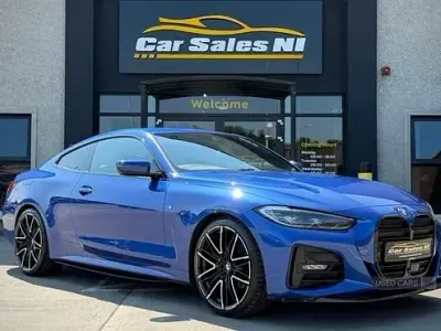 Used BMW 420 M Sport 188 HP (138 kW) 2022 Blue Coupe