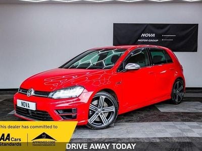 Used VW Golf VII R 2016 Red Hatchback