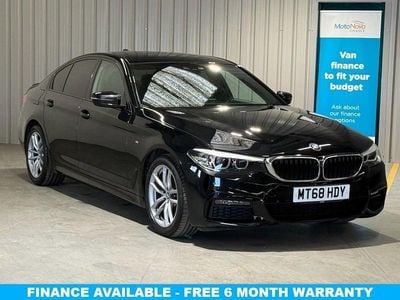 Black Used 2018 BMW 520 M Sport Sedan | £17,485 (Good price)