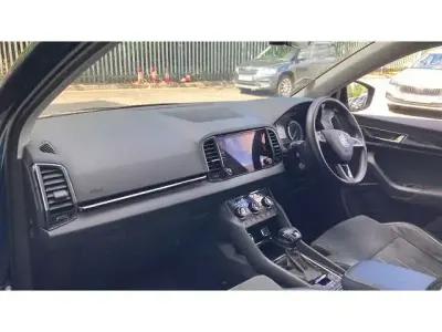 Gebraucht Skoda Karoq SE L 116 PS (85 kW) 2019 Blau SUV