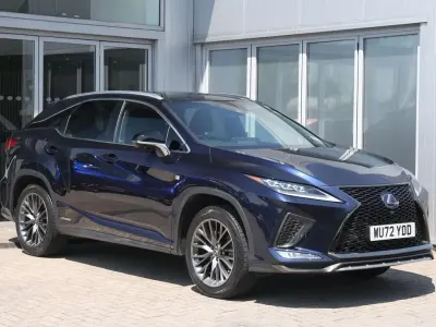 Used Lexus RX450h Sport Line 308 HP (226 kW) 2022 Blue SUV