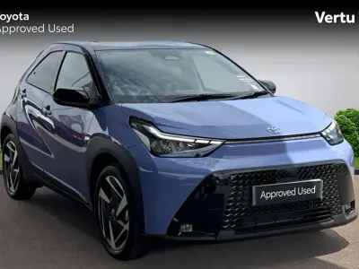 Used Toyota Aygo X Design 116 HP (85 kW) 2026 Blue SUV