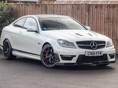 Used Mercedes C63 AMG Edition 1 2011 White Coupe