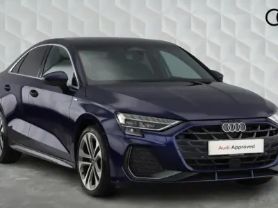 Used Audi A3 S-Line 150 HP (110 kW) 2026 Blue Sedan