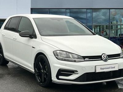 White Used 2019 VW Golf VII R-line Hatchback | £15,325 (Fair price)