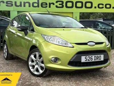 Used Ford Fiesta Titanium 67 HP (49 kW) 2009 Green Hatchback