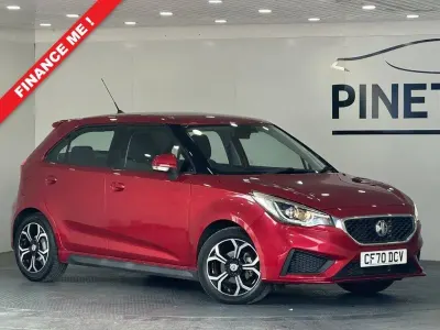 Used MG MG3 Excite 106 HP (77 kW) 2020 Red Hatchback
