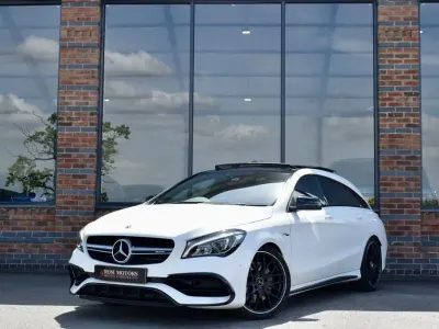 Used Mercedes CLA45 AMG Shooting Brake AMG 375 HP (275 kW) 2018 White Estate