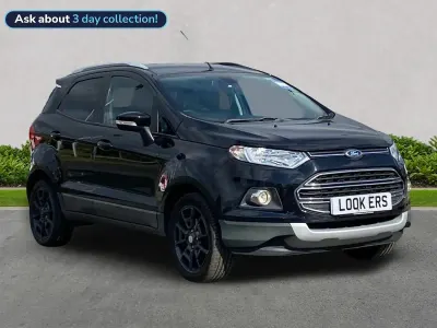 Used Ford Ecosport Titanium 95 HP (69 kW) 2015 Black SUV