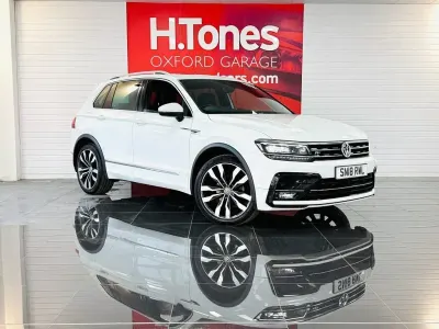 Used VW Tiguan R-line 150 HP (110 kW) 2018 White SUV