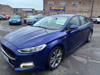 Blue Used 2017 Ford Mondeo ST-Line Hatchback | £7,699 (Good price)