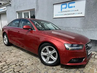 Used Audi A4 2014 Red Sedan