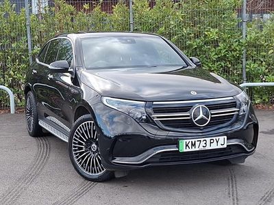 Used Mercedes EQC400 AMG Line Premium 300 kW (408 HP) 2023 Black SUV