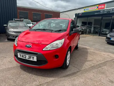 Used Ford Ka Studio 69 HP (50 kW) 2012 Red Hatchback
