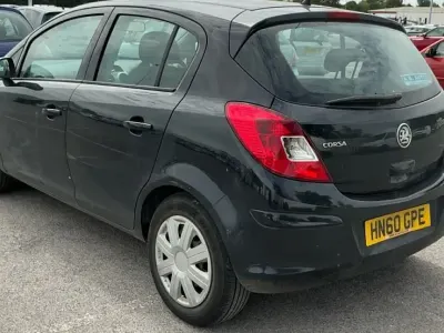 Used Vauxhall Corsa 2010 Black Hatchback