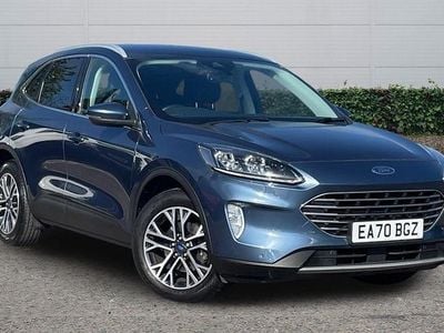 Usado Ford Kuga Titanium 120 HP (88 kW) 2020 Azul SUV