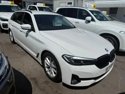 Used BMW 530 Comfort Edition 2021 White Estate