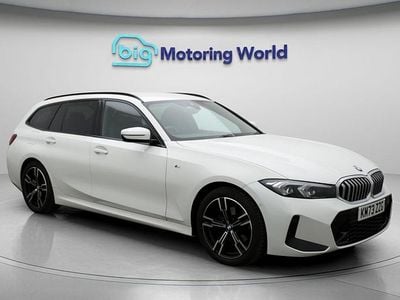 White Used 2023 BMW 320 M Sport Estate | £29,600 (Fair price)